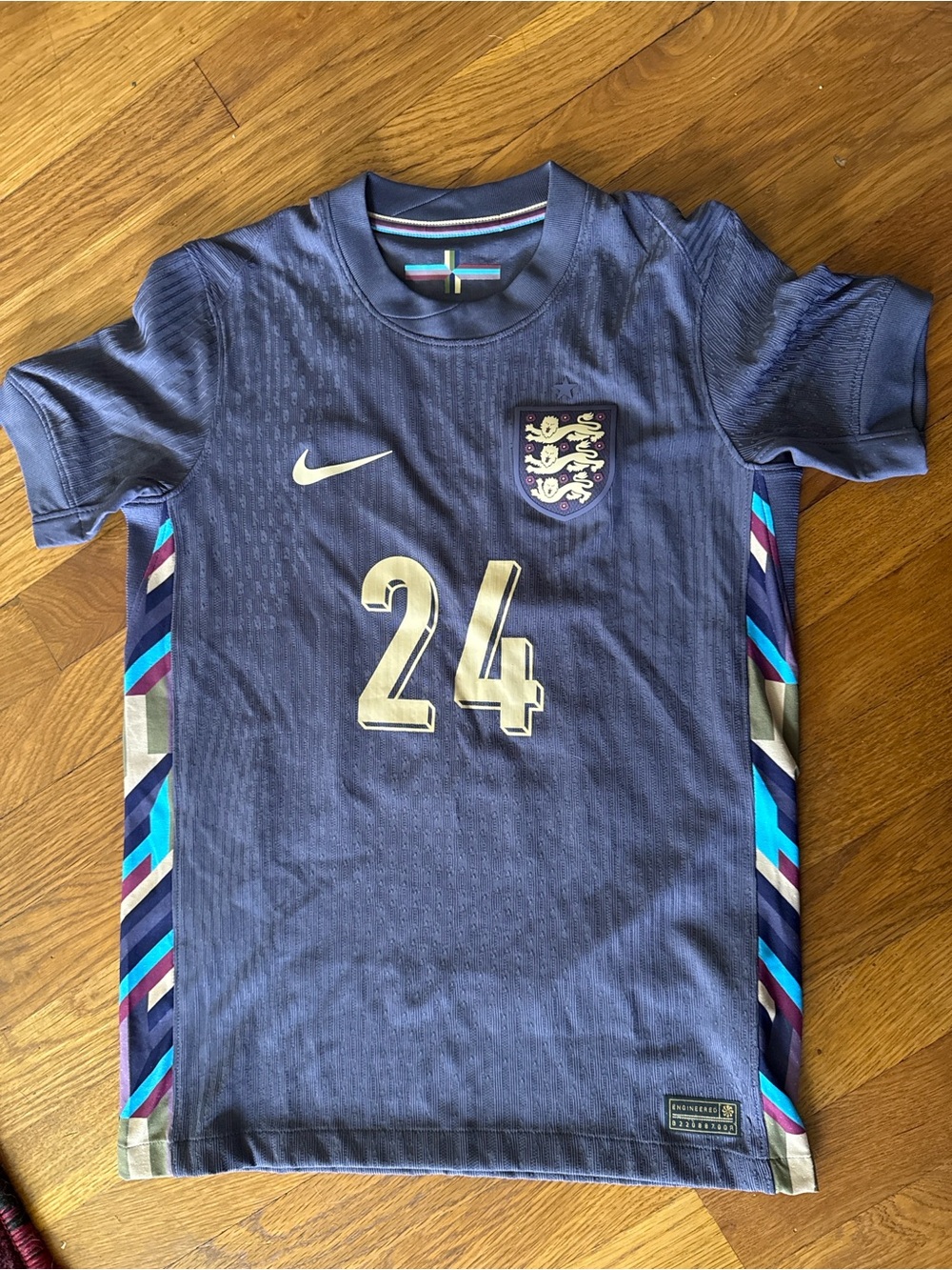 Nike Kids England Football Away Jersey Palmer
